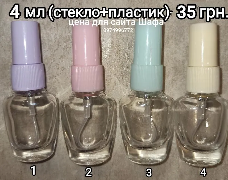 Атомайзер, фиолка для распива парфюмерии 4 мл