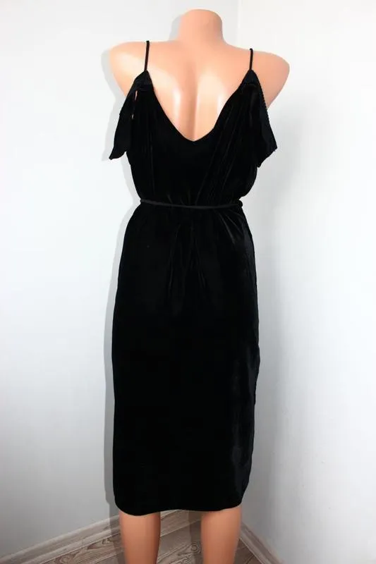 Бархатное платье river island р. м-l