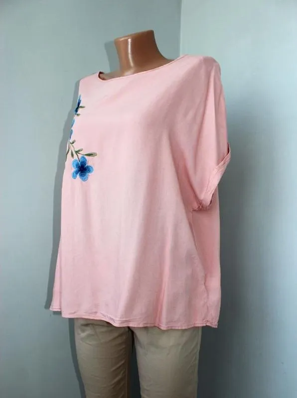Блуза с вышивкой papaya р. xl
