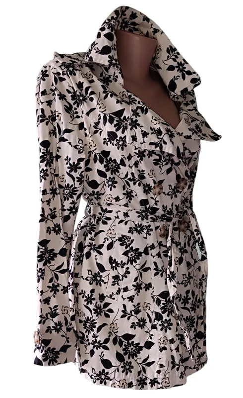 Burberry, красивый тренч, короткий плащ- пиджак