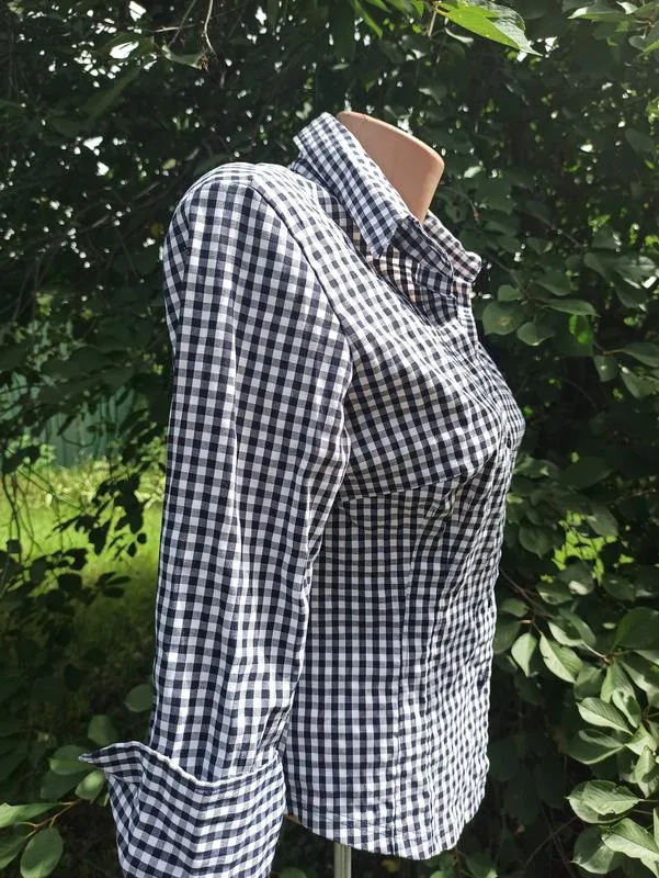 Чудесная рубашка с укороченным рукавом zara