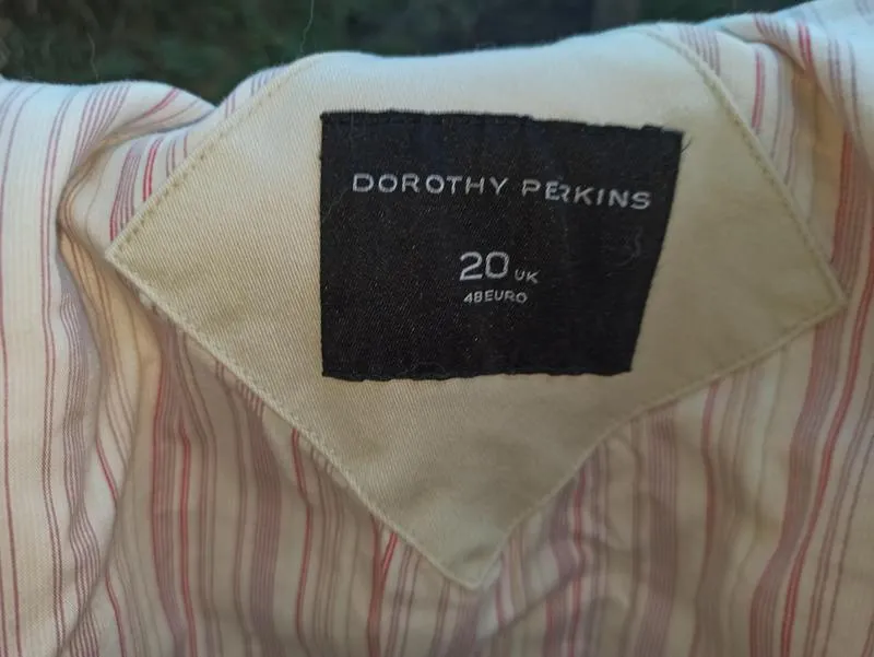 Dorothy perkins, куртка демисезонная