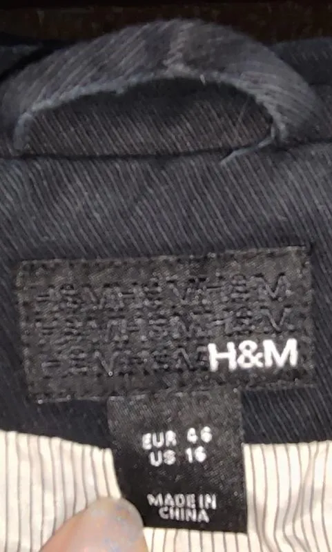H&m, фирменный плащ, тренч