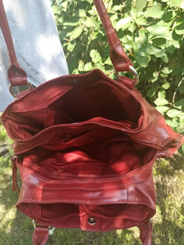 Качественная кожаная сумка