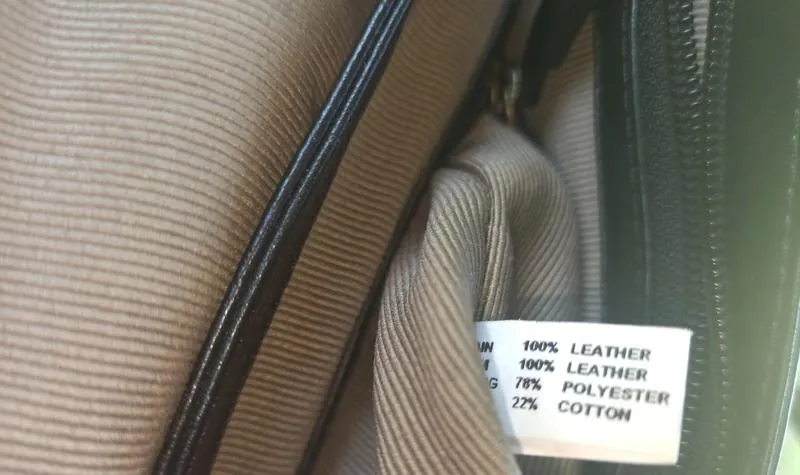 Кожаная чёрная сумка radley