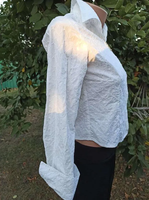 Красивая блуза в школу, офис