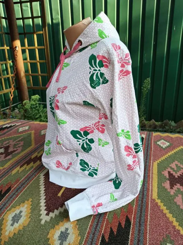 Красивая кофта, худи с молнией, хлопок