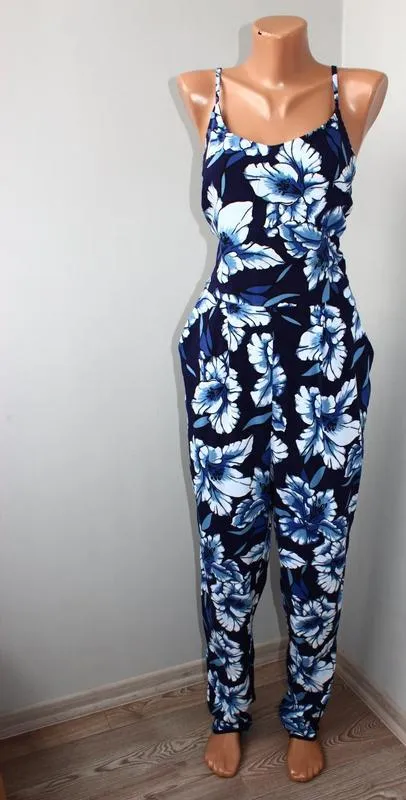 Летний комбинезон new look р. m, карманы