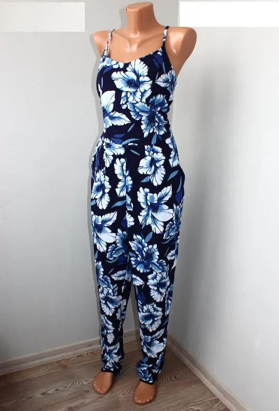 Летний комбинезон new look р. m, карманы