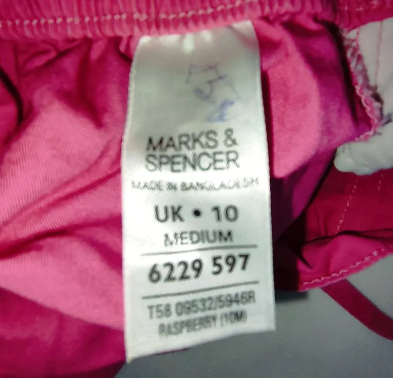 Marks & spencer, бриджи, коттон