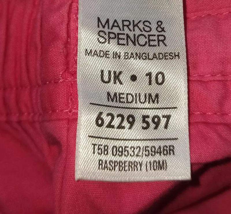 Marks & spencer, бриджи летние