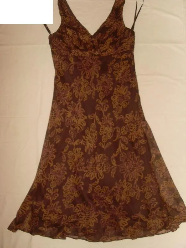M&s длинное платье. шифон. р.m-l