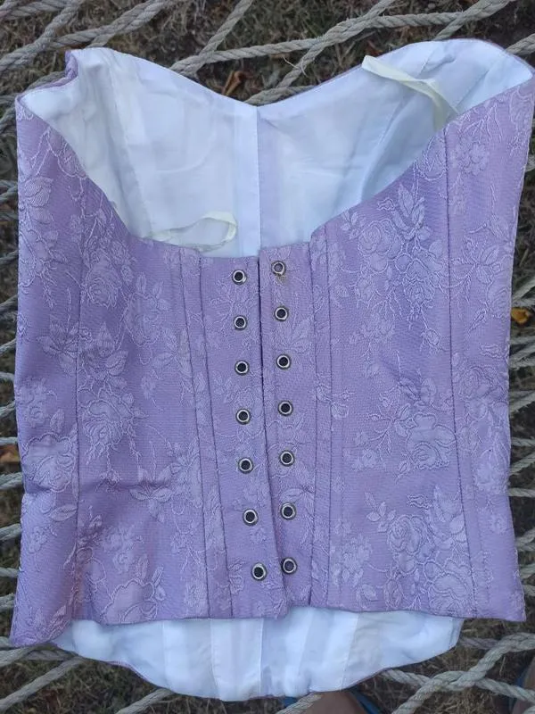 Нарядный корсет из фактурной ткани,размер 40/28, valentino