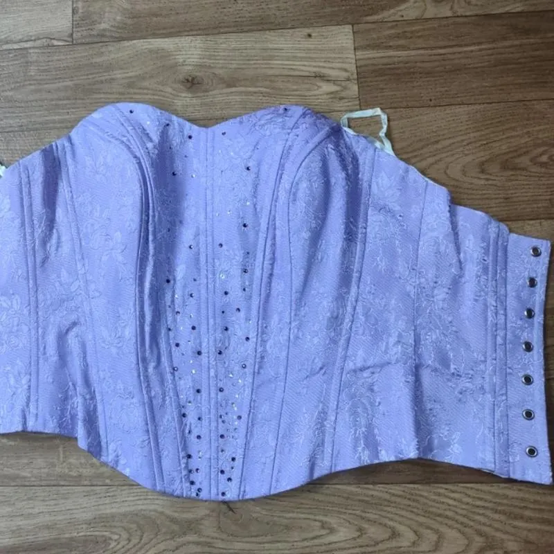Нарядный корсет из фактурной ткани,размер 40/28, valentino