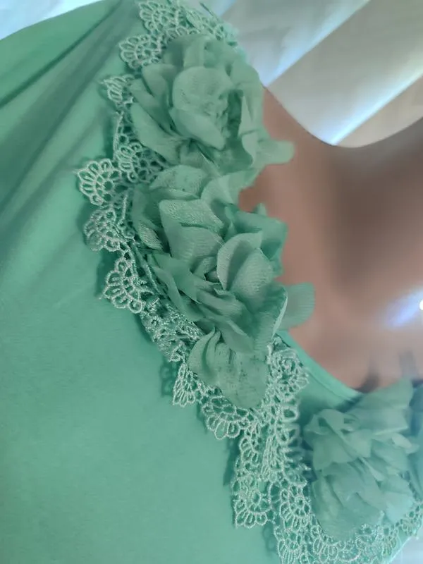 Нежная женская футболка, турция