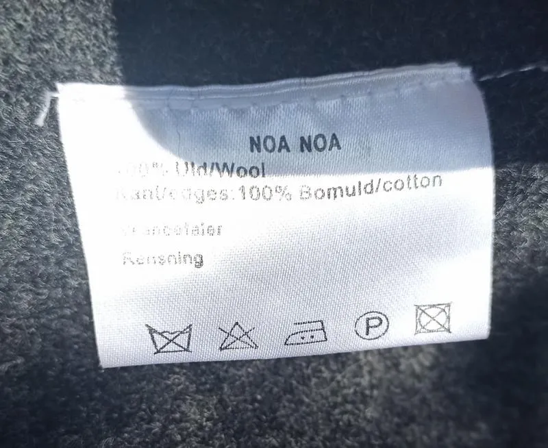 Noa, пальто, кардиган без пуговиц, шерсть
