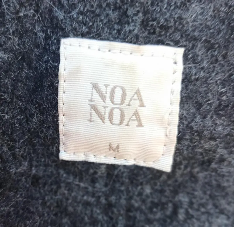 Noa, пальто, кардиган без пуговиц, шерсть