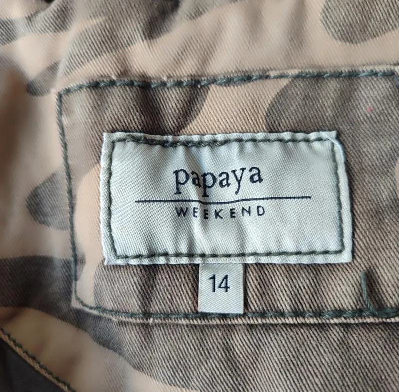 Papaya weekend, куртка милитари, хаки, тактическая, пиксель, камуфляж