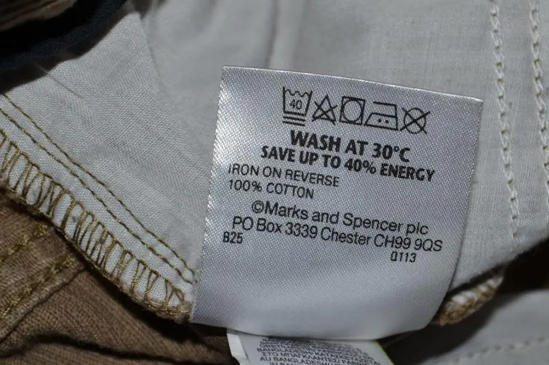 Плотные мужские вельветовые брюки "m&s man"
