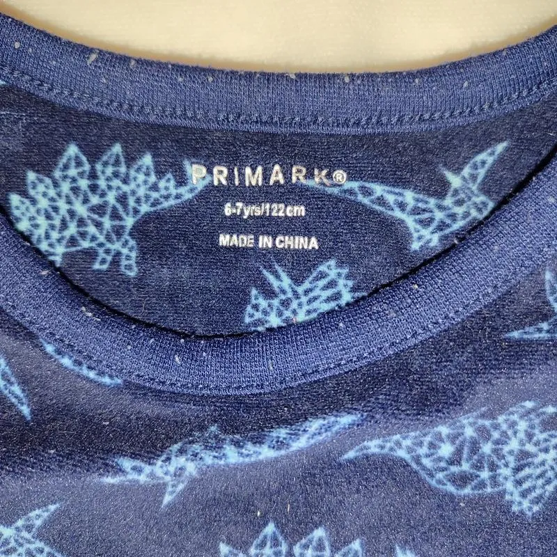 Primark, детский реглан, кофта домашняя,6-7 лет