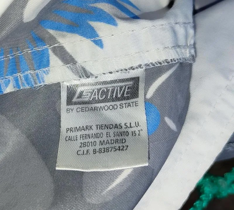 Primark, испания,лёгкие летние мужские шорты