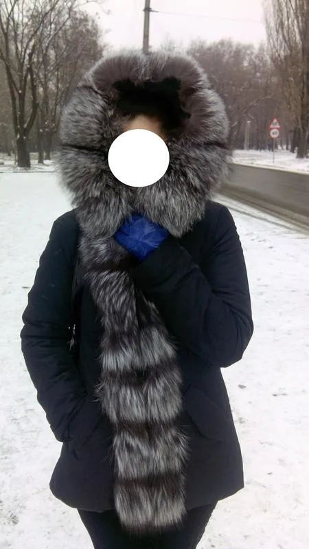 Пихора, пуховик, парка, чернобурка, подстежка кролик