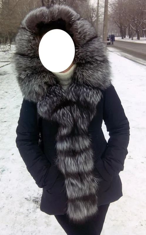 Пихора, пуховик, парка, чернобурка, подстежка кролик