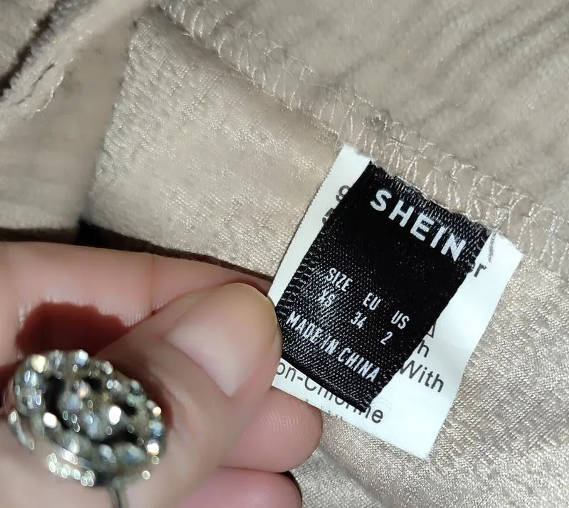 Shein, брюки-карго палаццо