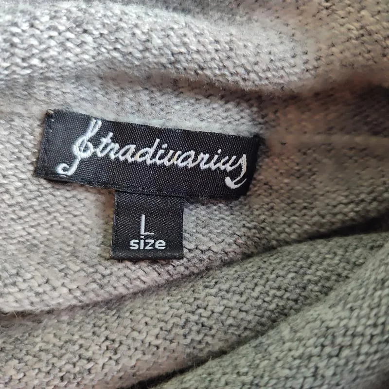 Stradivarius, гольф, водолазка, туника с коротким рукавом