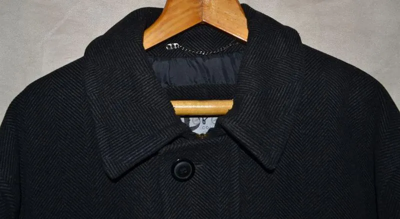 Теплое мужское пальто"dereni collection"