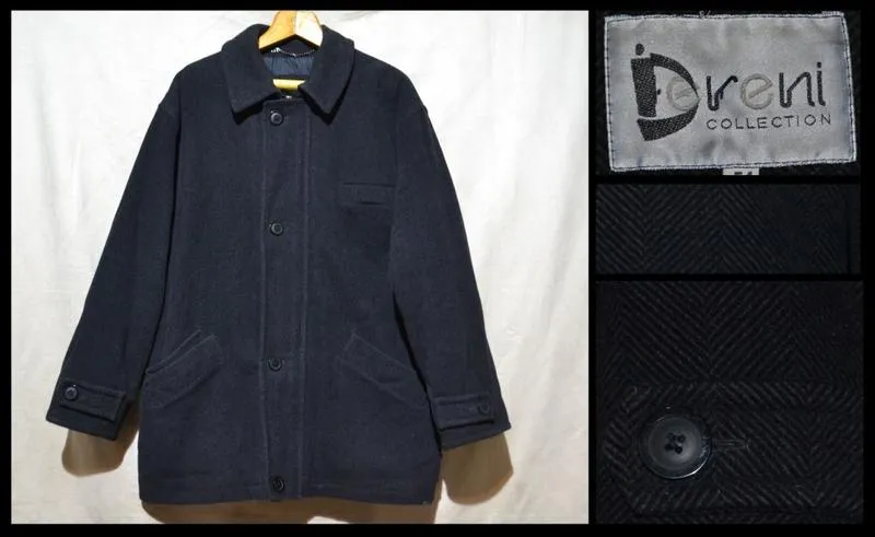 Теплое мужское пальто"dereni collection"