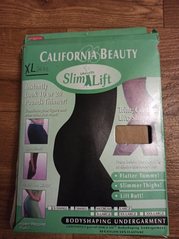 Утягивающие и корректирующие шорты с высокой талией slim n lift california beauty bodyshaping undergarment,разные размеры.