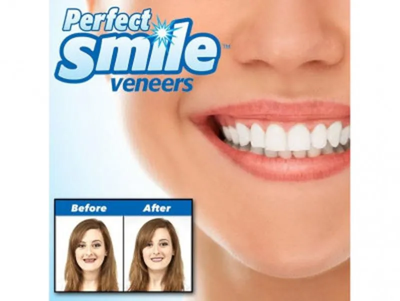 Виниры для красивой улыбки perfect smile veneers, искусственные зубы