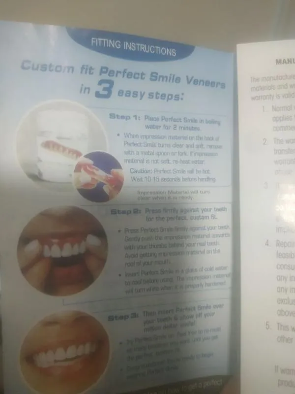 Виниры для красивой улыбки perfect smile veneers, искусственные зубы