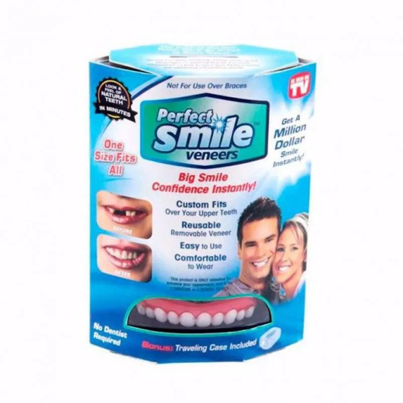 Виниры для красивой улыбки perfect smile veneers, искусственные зубы
