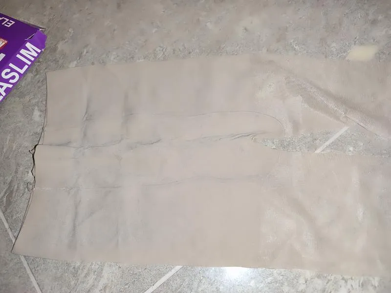 Женские нервущиеся колготки elaslim из сверхпрочных материалов, беж, 2 шт.