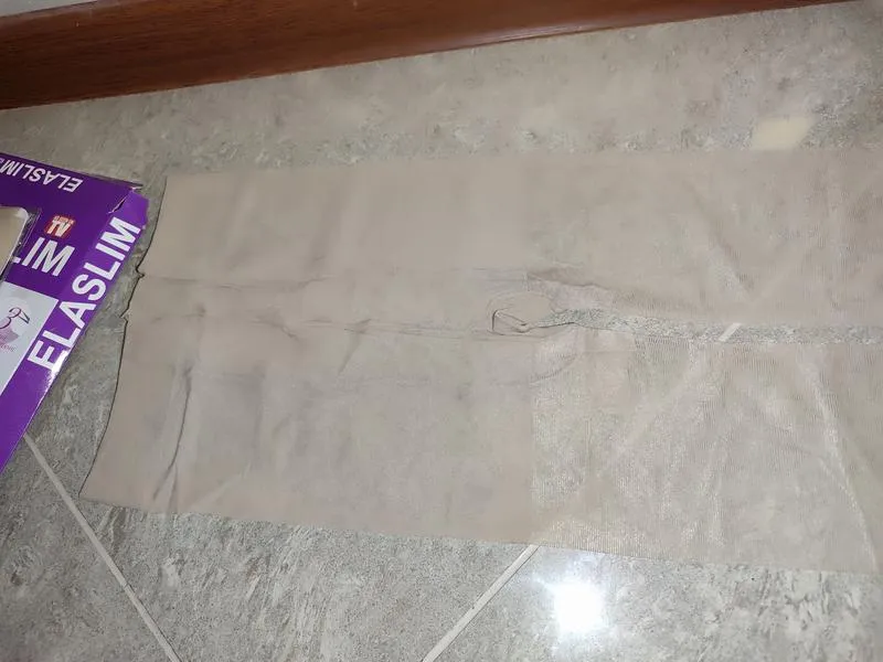 Женские нервущиеся колготки elaslim из сверхпрочных материалов, беж, 2 шт.